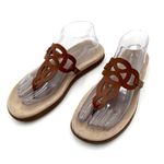 Natural Soul Naturalizer Women's Janice Flat Sandal Brown Size 8 Photo 6