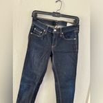 Rag and Bone NEW  Harrow Dark Wash Denim Skinny Metallic Jeans 26 Photo 3