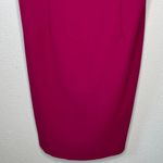 Vintage Beaded Magenta‎ Dress Size M Photo 2