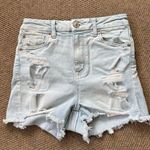 American Eagle Curvy High-Rise Denim Shorts Photo 0