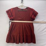 Torrid Y2K Top 3X Rust Burnt Sienna Photo 8