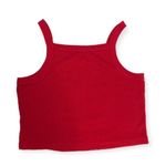 Betty Boop Women’s Ribbed Graphic Print Cropped Tank Top Photo 1