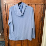 Tommy John Zen Waffle Hoodie, Size XL Blue Photo 5