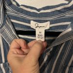 Japna Joyce Blue and White Striped Dress Photo 1