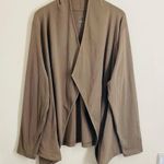 J. Jill Perfect Pima Cascade Cardigan Women’s XL Brown 100% Pima Cotton Photo 0