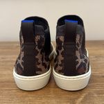 Rothy’s The Chelsea Wildcat Print Pull On Ankle Booties Brown Size 7.5 Photo 5
