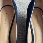 Attention  Women's Classic Faux Suede Navy Heels Size 8.5 Photo 2