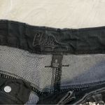 American Eagle VTG ChiQle Denim Architect Black & White Aztec Printed Patch Pattern Jean Shorts Photo 10