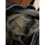 Gap Womens Jeans Sz 0 25R High Rise Straight Blue Denim Dark Moran Photo 4