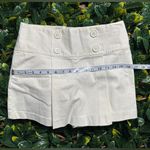 None Vintage White Mini Skirt Size Small Photo 7