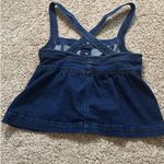American Eagle  Outfitters Denim Babydoll Top Photo 2