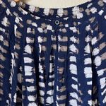Apiece Apart  navy galleta relaxed fit blouse Photo 6