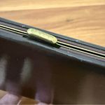 Vintage Retro Brown Leather Flat Clutch Accordion Photo Wallet Photo 10