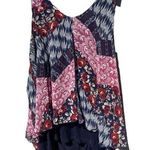 Lavish Vintage Women’s Top Shirt Sz M Floral Western Layered Blouse USA Made Photo 0