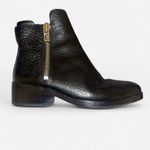 3.1 Phillip Lim 3.1 Philip Lim Black Leather Shearling Alexis Ankle Boots Sz 5 Photo 6