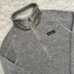 Patagonia Jacket Women's Better Sweater 1/4-Zip Fleece Pullover Pelican Sz S Photo 3