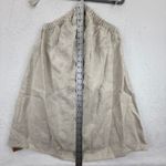 Reformation  XS Beige Linen Halter Maui Mini‎ Dress Sleeveless Casual Womens Photo 2