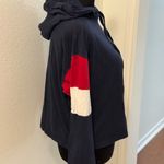 Hollister Red, White & Blue Hooded Long Sleeve T-Shirt Photo 1