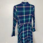 Old Navy Plaid Button-Down Midi Dress Photo 5