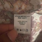 Haute Monde  Boho Mixed Print Tunic long‎ blouse and Tie Front Detail size L Photo 6