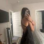 Dreamgirl  Black Lingerie Slip Dress Small Photo 2