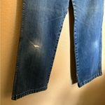 American Vintage Vintage Britannia Wide Leg Sailor Jeans Sz 4 Distressed High Rise Photo 2