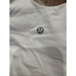 Lululemon  White Align Tank Top Athletic Cropped Activewear Casual Layering Photo 2