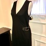 Ralph Lauren Sleeveless Long Marino Knit Wrap Sweater Dress Sz Small Photo 9