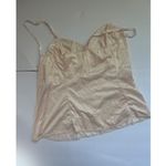 Vintage Lace Trim Cami‎ Top woman's S| M Adjustable Strap Tank Top Blouse Pink Size M Photo 4