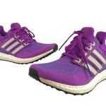 Adidas  Ultra Boost Women's Purple Lace Up Low Top Running Sneakers Shoes Size 7 Photo 4
