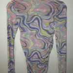 Timing  Multicolor Swirl Mini Dress Photo 0