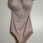 MiracleSuit  36C Strapless Bodysuit Shaping Corset Beige Underwire Control Photo 0
