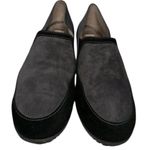 French Sole FS/NY Women’s Size 10.5 Gray Black Tangible Slip On Loafers Photo 3