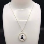 Handmade Harry Potter Sorting Hat Jewelry Set- includes necklace and earrings Photo 2