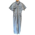 Free People  We the Free Marci Denim Jumpsuit Size Medium Photo 1