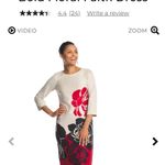 Chico's Chico’s Faith Women’s Floral Dress Sz 1 NWT Photo 3