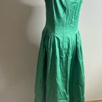 Misook  XS square neck midi dress emerald green Photo 11