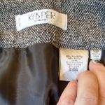 Kasper Vintage Gray Tweed Midi Skirt Sz 14 Petite Photo 2