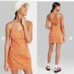 Wild Fable  XXL orange floral print mini tank dress nwt Photo 5