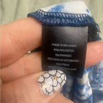 Vera Wang Simply  Blue Tie Dye Pockets Tank Romper Sleepwear Size XXL NWT New Photo 5