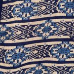 Lucky Brand | Western Aztec Scarf Pattern Longline Open Front Cardigan - Size L Photo 3