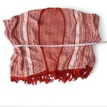 Entro Geometric‎ Pattern Fringe Poncho Photo 14