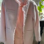 Venus Tweed Blazer With Fringe Hem Photo 0