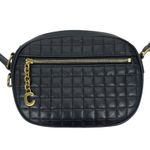 CELINE C Charm Quilted Calfskin Small Crossbody Camera Bag Black Gold 2019 Photo 4