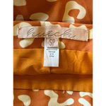 Hutch Anthropologie Skirt Women Small Orange Animal Print Wrap Mini Boho Cottage Photo 8
