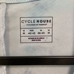Marika cycle house workout tie die tee women's medium light blue Photo 2