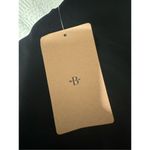 Anthropologie  BHLDN London Crepe Tie-Back Maxi Dress, Size 12 Large,‎ Black NWT Photo 9