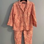 Ralph Lauren 2 piece pajamas pants and longsleeve button up top size L Size L Photo 0