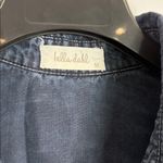 Bella Dahl  plaid button down shirt size medium Photo 2