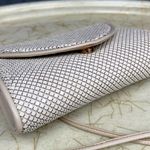 Whiting & Davis Vintage Ivory Metal Mesh Crossbody Bag Photo 9